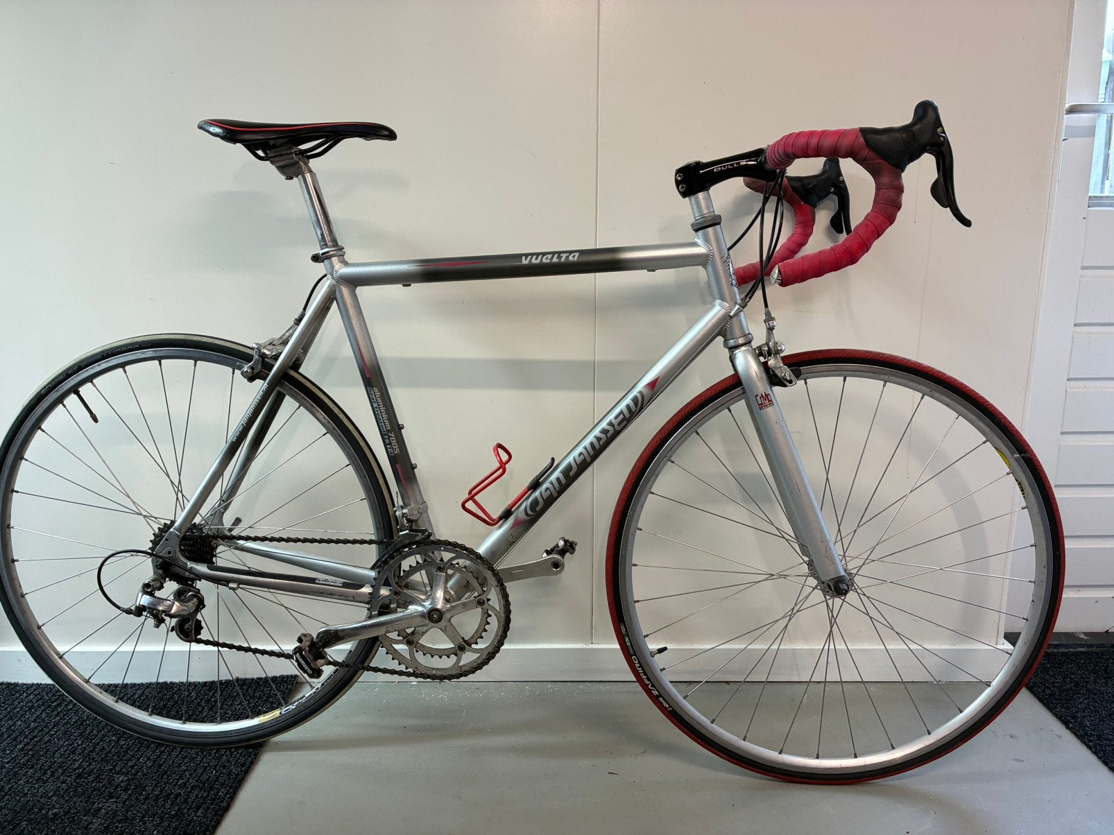 Race fiets vintage Jan janssen, 28 inch, Gebruikt, 10 tot 15 versnellingen, Aluminium