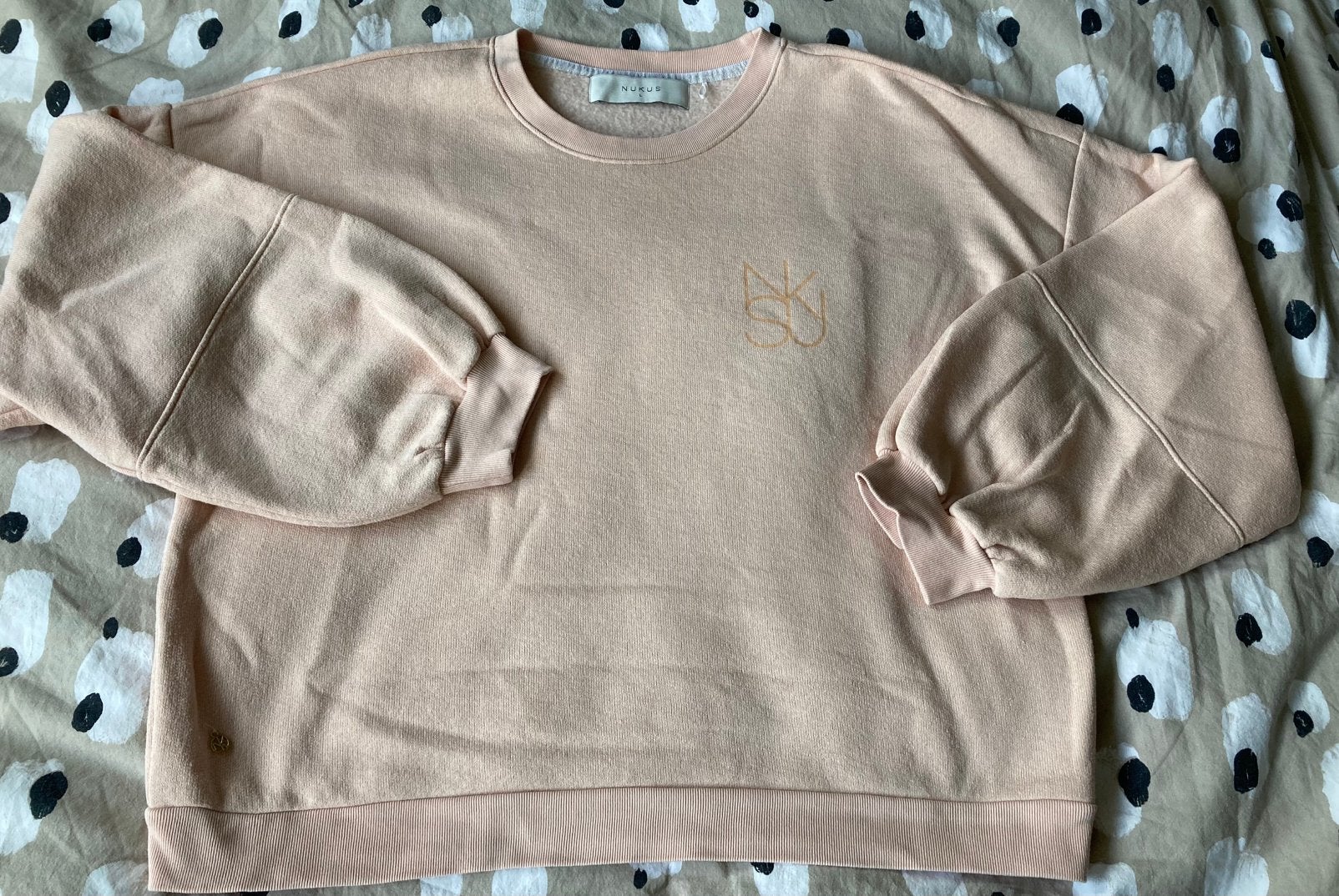 Nukus sweater roze 40 L, Ophalen of Verzenden, Zo goed als nieuw, Maat 42/44 (L), Roze