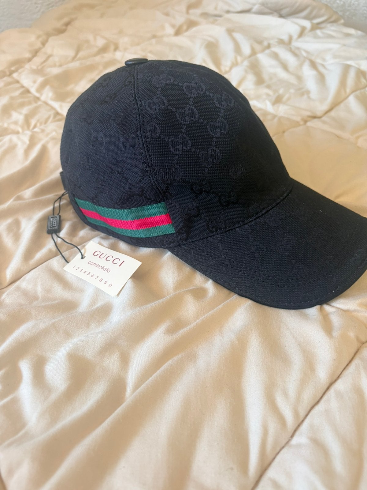 Gucci Pet Zwart, Verzenden, Nieuw, 57 cm (M, 7⅛ inch) of minder, Pet