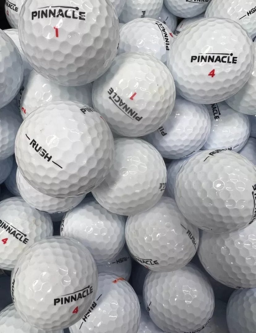 100 Top kwaliteit Pinnacle Rush golfballen, Ophalen of Verzenden, Zo goed als nieuw, Bal(len), Overige merken