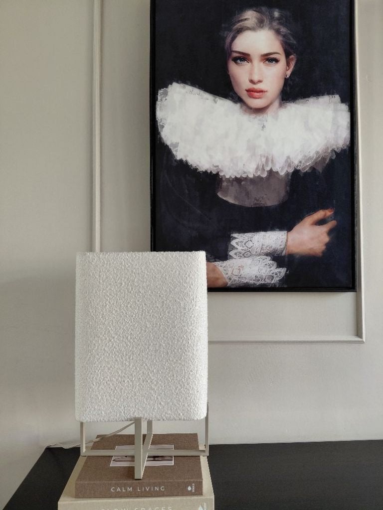 Light & Living Luxury Tafellamp Wyn Taupe 50x30x20 cm, 50 tot 75 cm, Nieuw, Ophalen of Verzenden, Eric kuster Hotel Chique Japandi Wabi Sabi