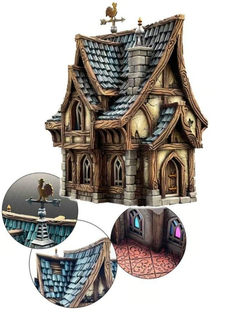 Willow’s Rest Cottage – Medieval Fantasy House, Ophalen of Verzenden, Warhammer, Boek of Catalogus