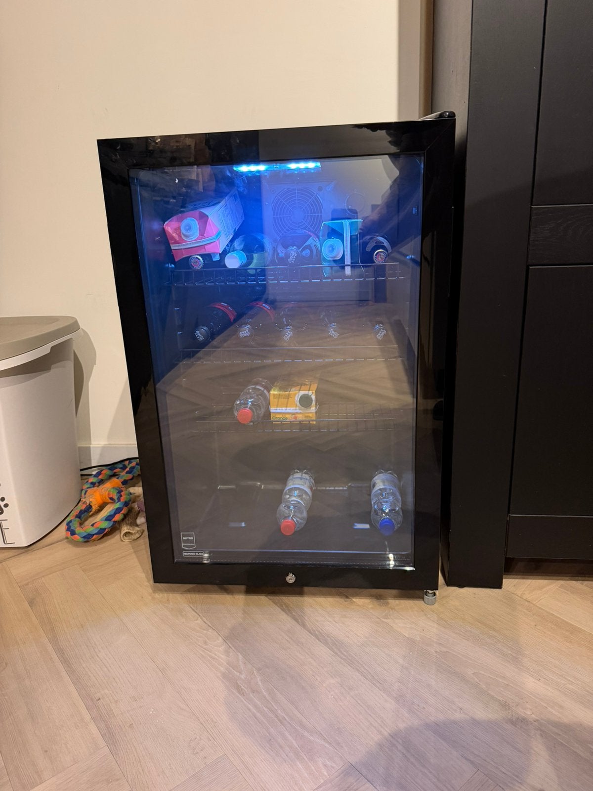 Glasdeur koeler te huur, Ophalen, Zo goed als nieuw, Overige