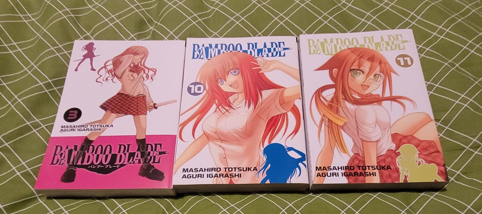 Manga's Bamboo blade vol. 3, 10 en 11, Boeken, Meerdere comics, Ophalen of Verzenden, Gelezen, Japan (Manga)