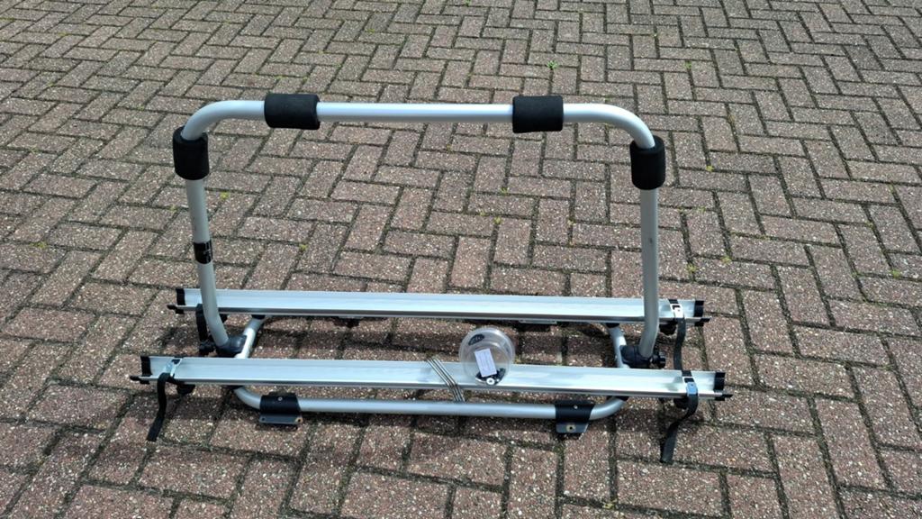 Fietsendrager voor dissel caravan - z.g.a.n. (maart 2025), Ophalen of Verzenden