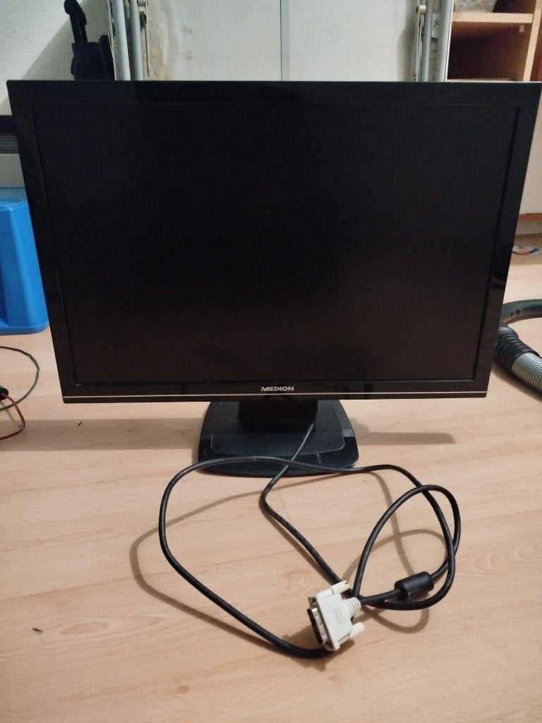 22" Medion MD 20122 met DVI/VGA, Computers en Software, Gebruikt, Medion, Overige resoluties, DVI