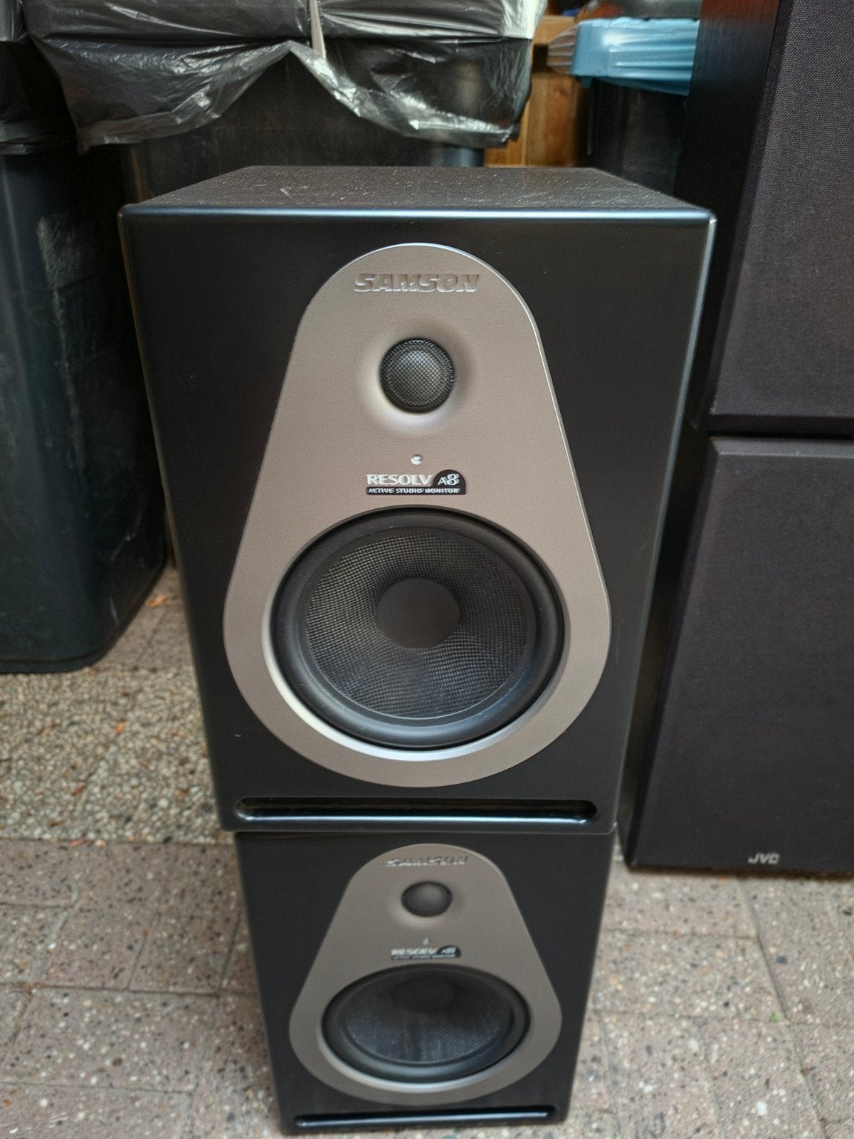 Samson Resolv A8 Actieve Studiomonitoren, Studiomonitor, Gebruikt, Ophalen, 150 watt of meer