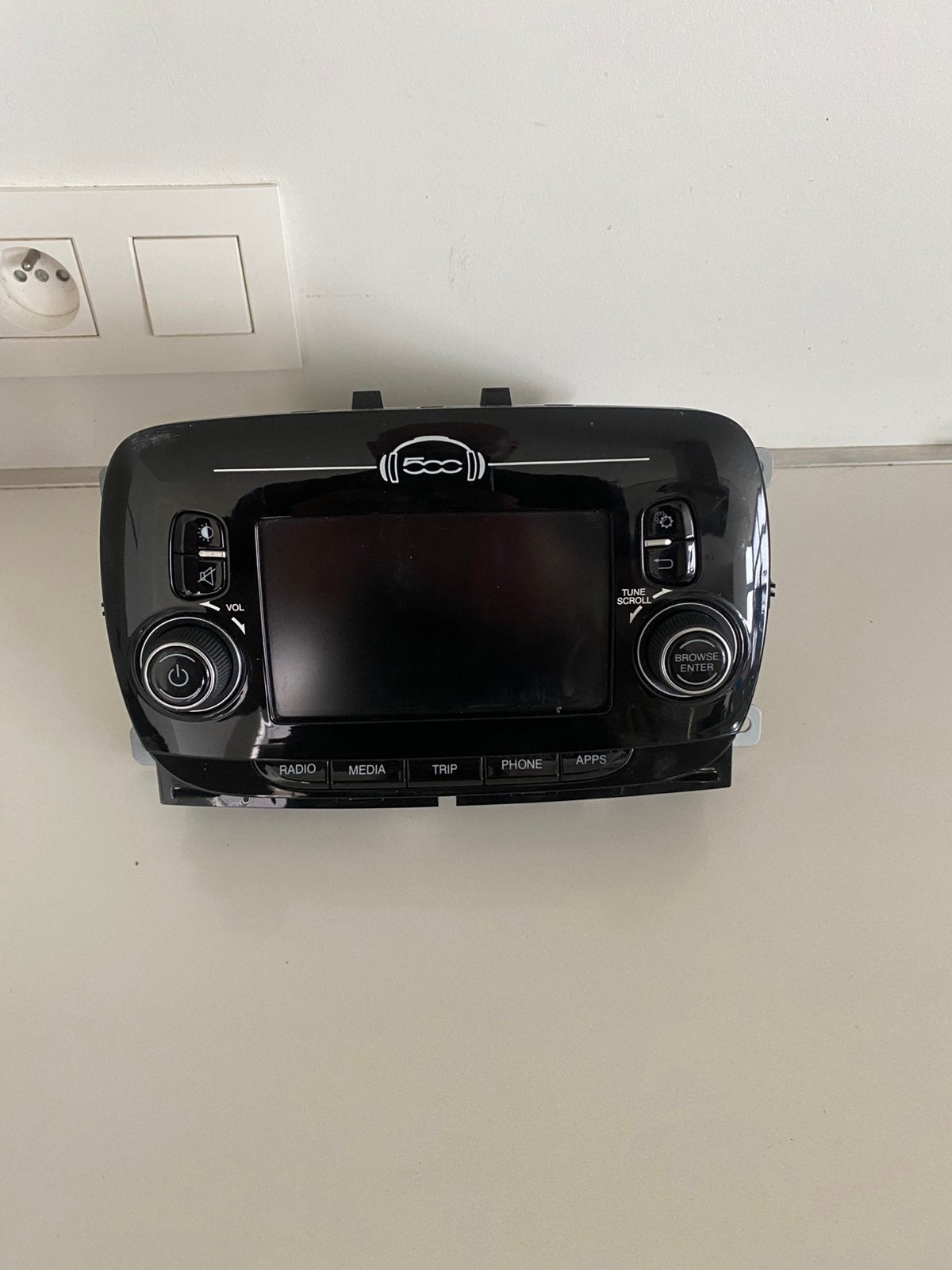 Fiat 500 Navi CarPlay DAB, Auto diversen, Autoradio's, Ophalen of Verzenden, Zo goed als nieuw