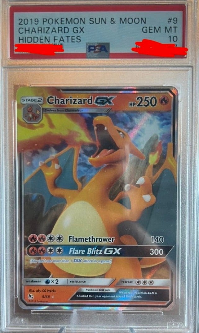 Zeldzame Pokémon Kaarten PSA 10 - Charizard, Pikachu, Espeon, Ophalen of Verzenden, Zo goed als nieuw, Meerdere kaarten, Foil