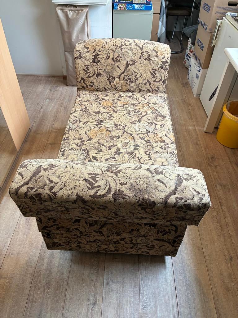 Ouderwetse divan, Ophalen, Gebruikt, Vintage, Tweepersoons