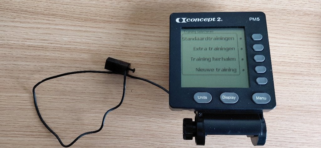 Concept 2 PM5 Monitor voor Roeitrainer, Kunststof, Gebruikt, Benen, Ophalen of Verzenden