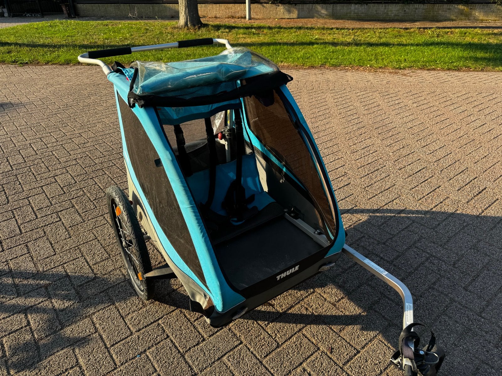 Thule Coaster XT Fietskar - Kinderkar, Ophalen, Gebruikt, Opvouwbaar, Kinderkar