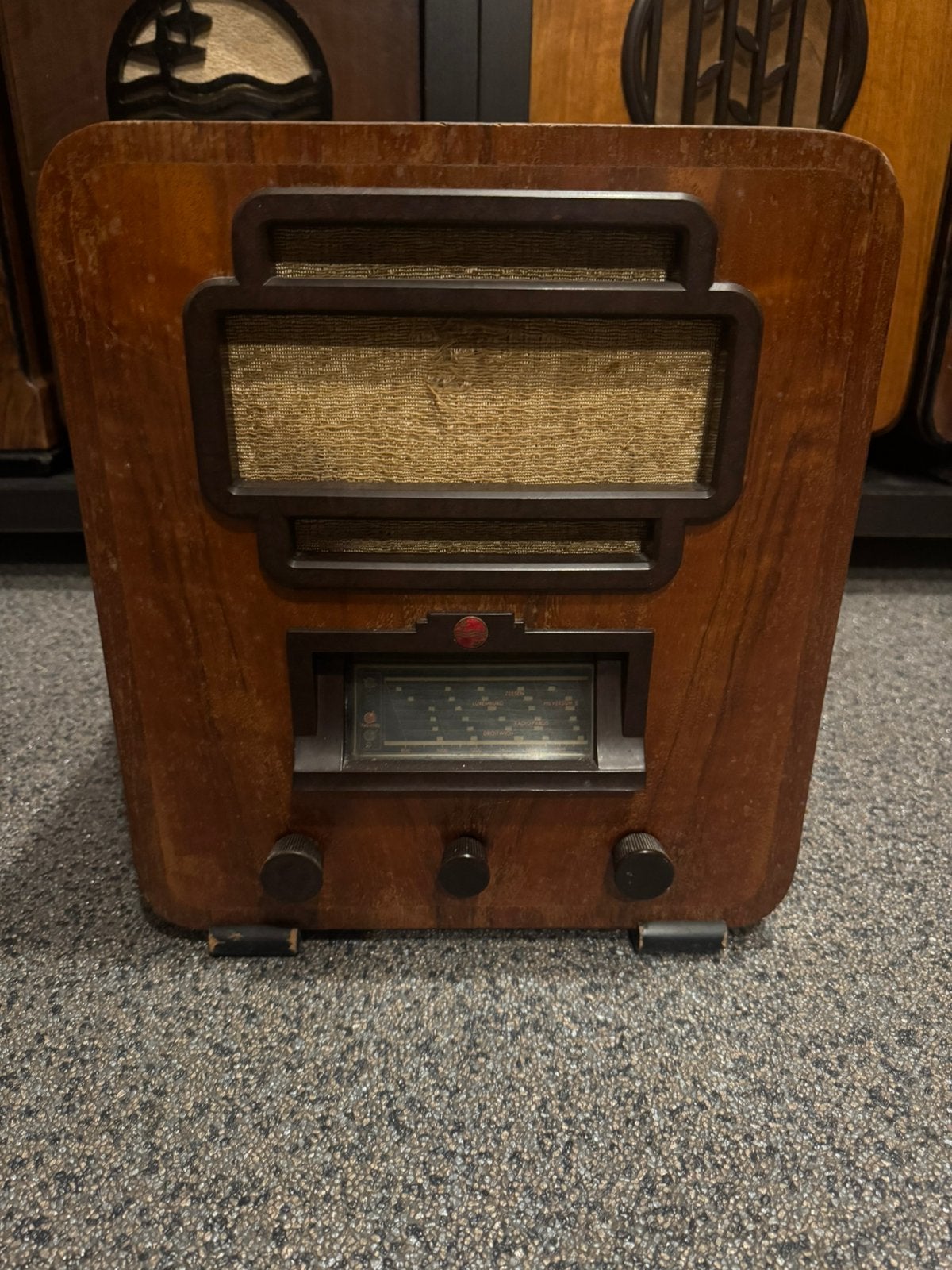 Philips 518HU-12 Radio, Antiek en Kunst, Antiek | Tv's en Audio, Ophalen of Verzenden