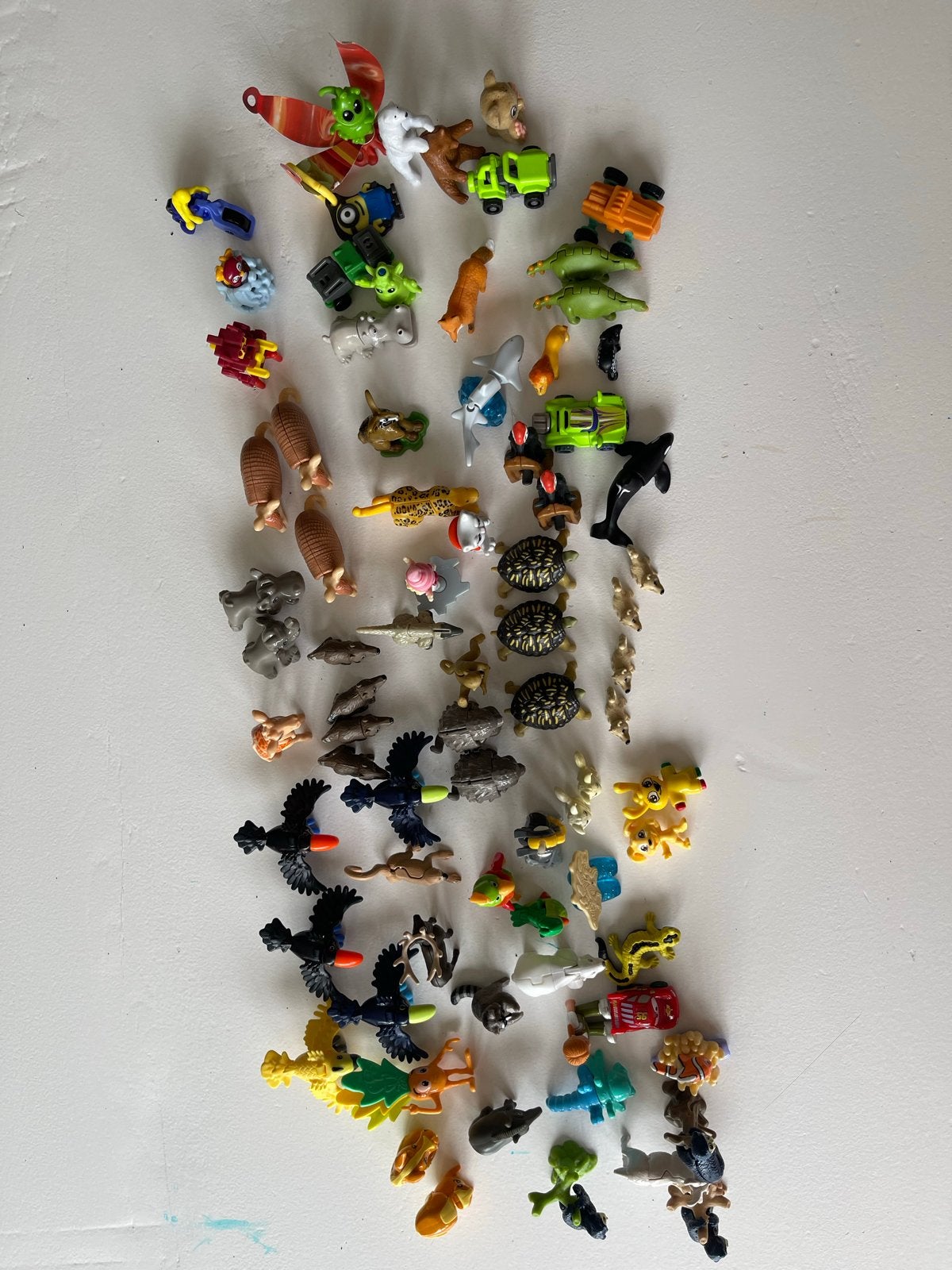Grote collectie Kinder Surprise figuren - dieren en voertuig, Ophalen of Verzenden, Gebruikt