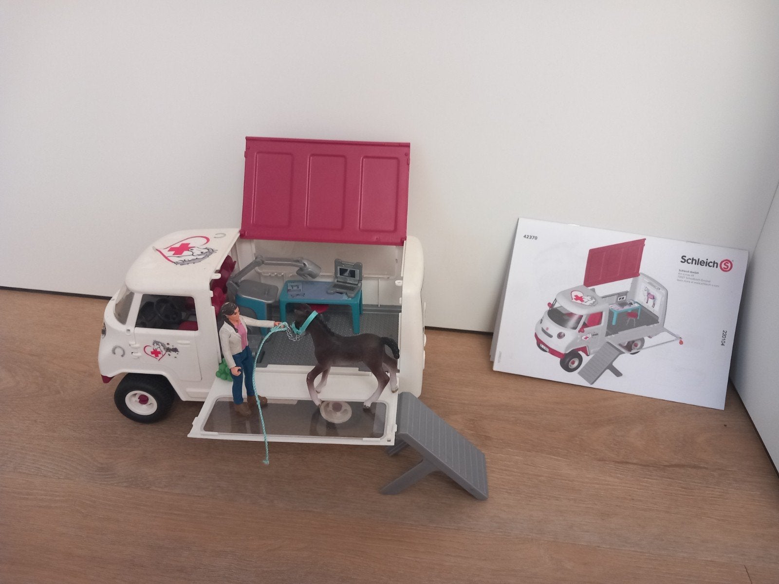 Schleich Horse Club mobiele dierenartspraktijk 42370, Ophalen, Gebruikt, Jongen of Meisje