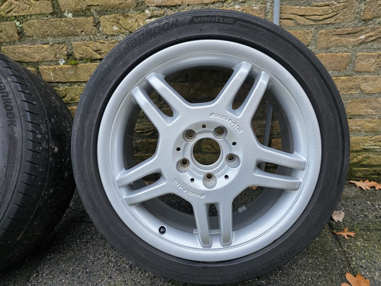 Mercedes AMG velgen 17 inch breedset, Ophalen, Velg(en), 17 inch, Personenwagen