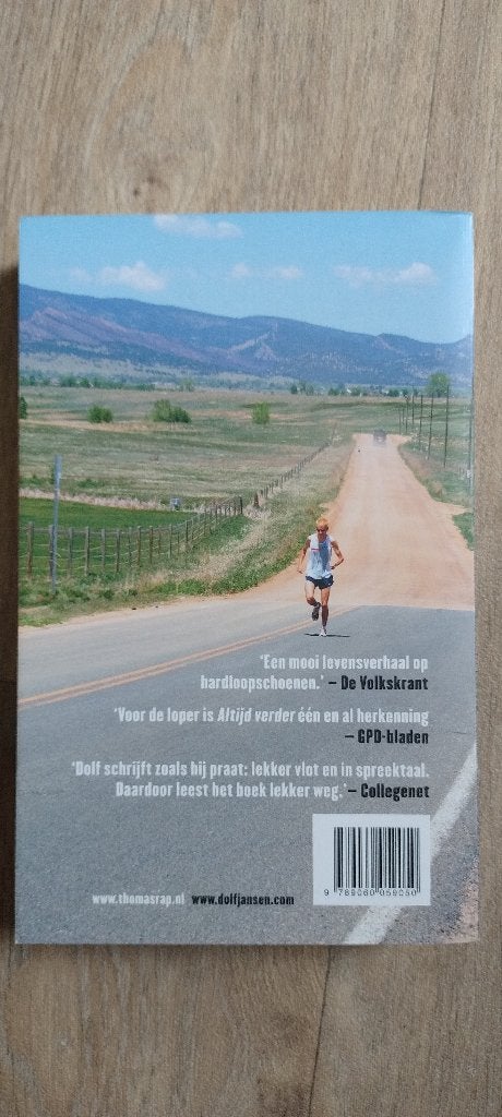 Altijd Verder van Dolf Jansen, Boeken, Ophalen of Verzenden, Zo goed als nieuw, Balsport