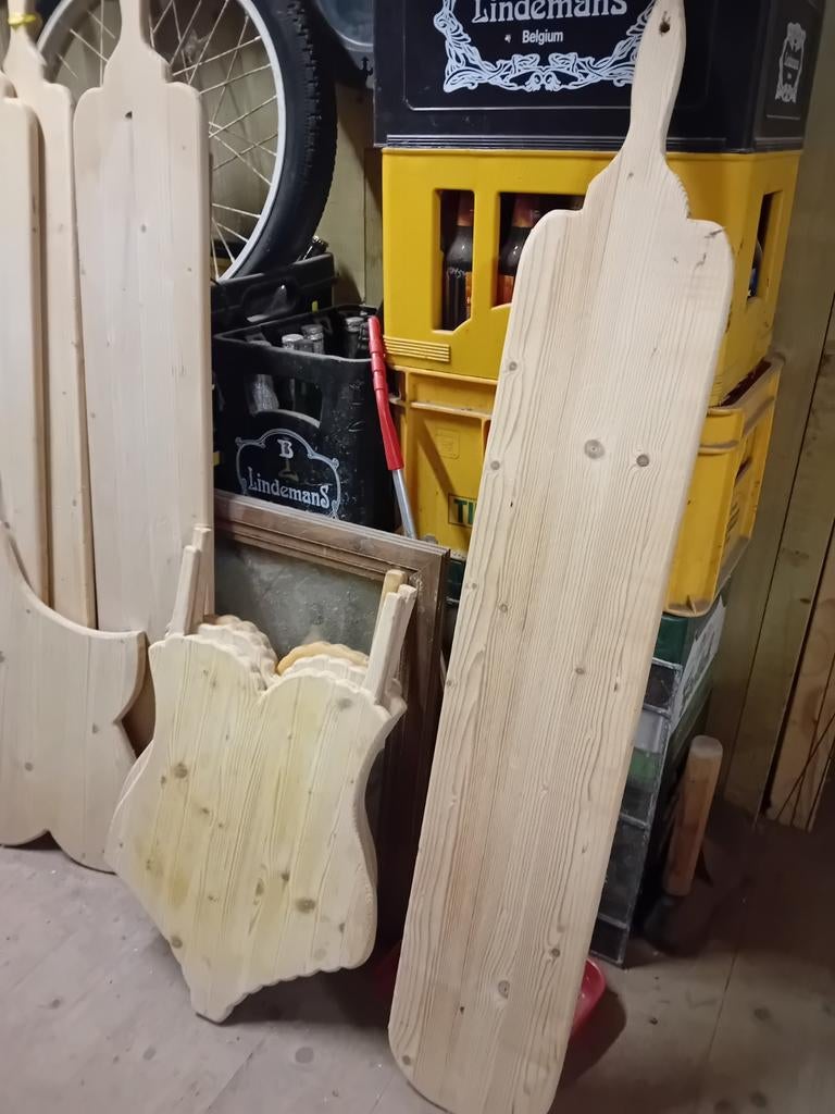 Diverse serveerplanken, Ophalen
