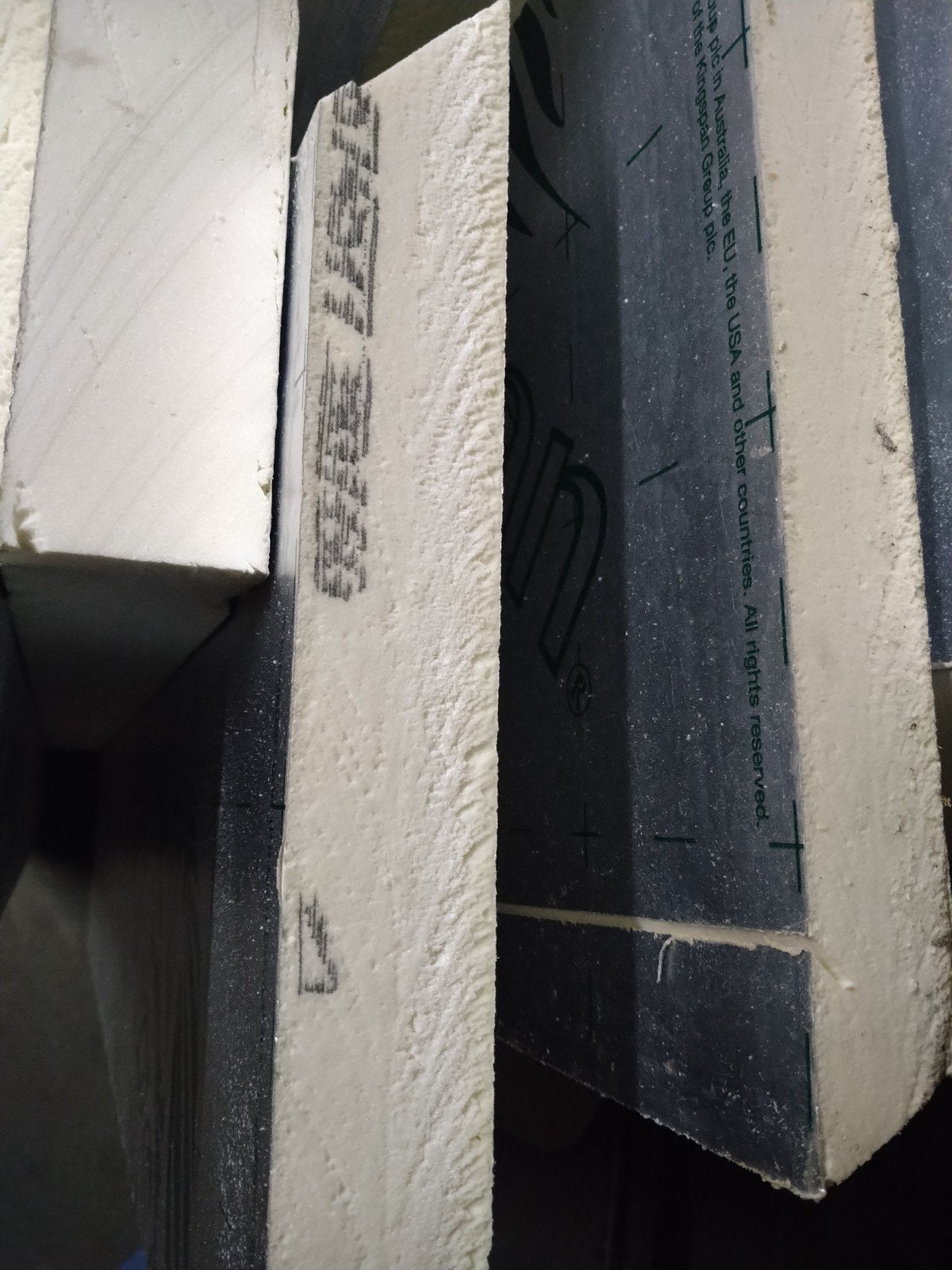 Kingspan Therma PIR isolatieplaten - Diverse diktes, Ophalen, 4 tot 8 cm, Zo goed als nieuw, Minder dan 5 m²