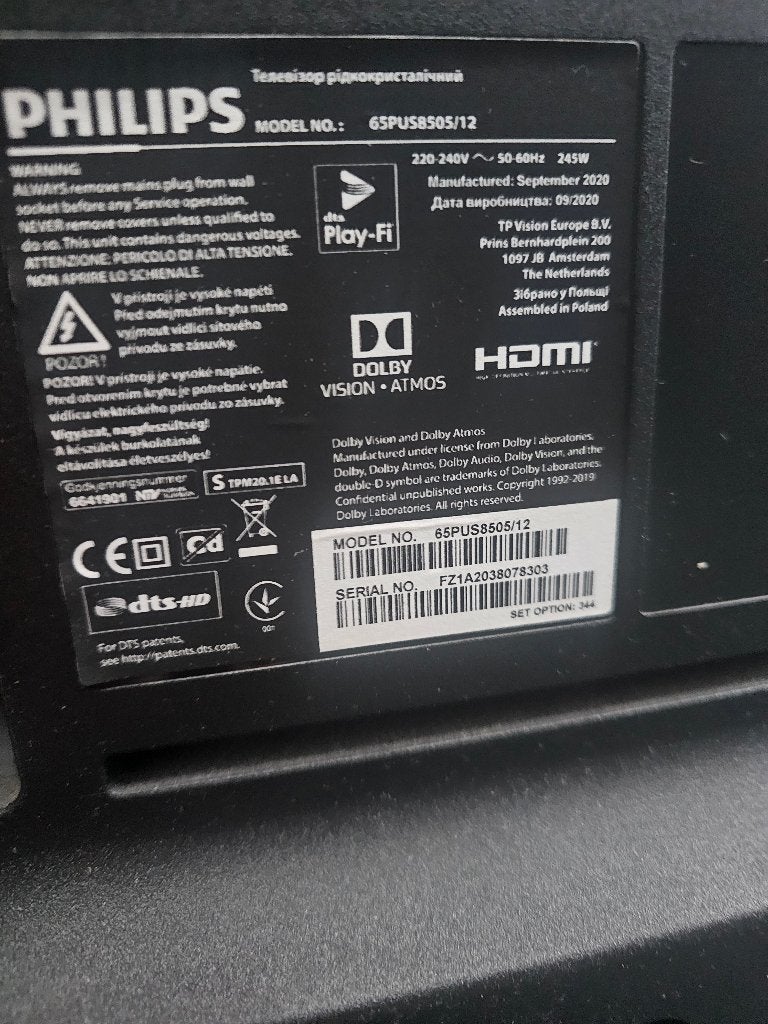 Foto 7 van Philips 65PUS8505/12 65 Inch TV