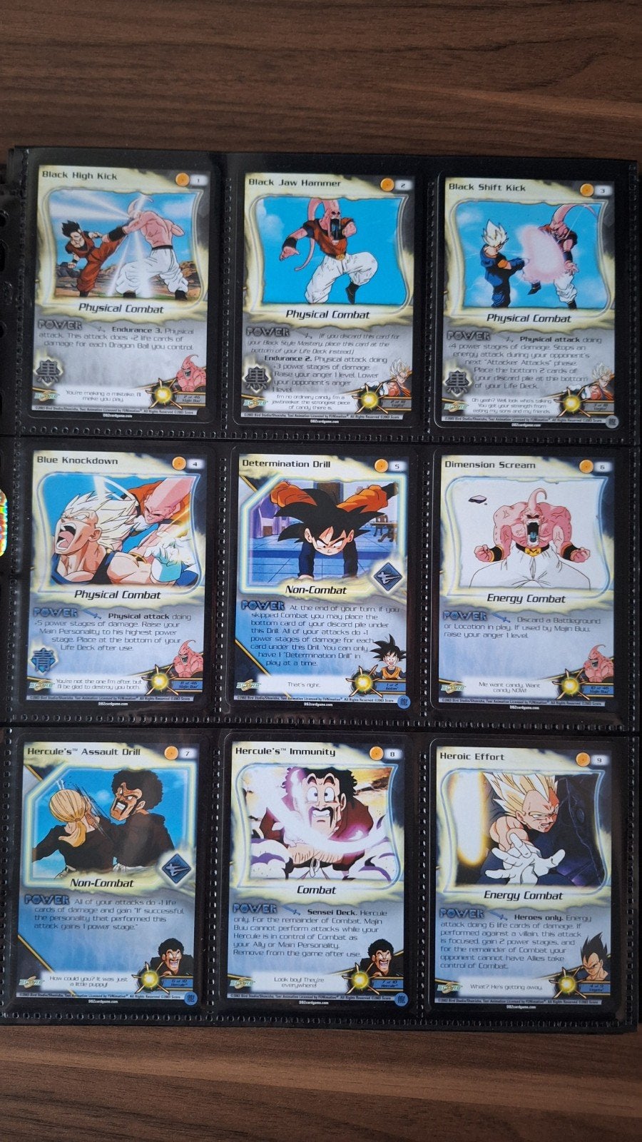 Fusion saga set Dragonball Z kaarten DBZ niet compleet, Hobby en Vrije tijd, Ophalen of Verzenden, Gebruikt, Meerdere kaarten