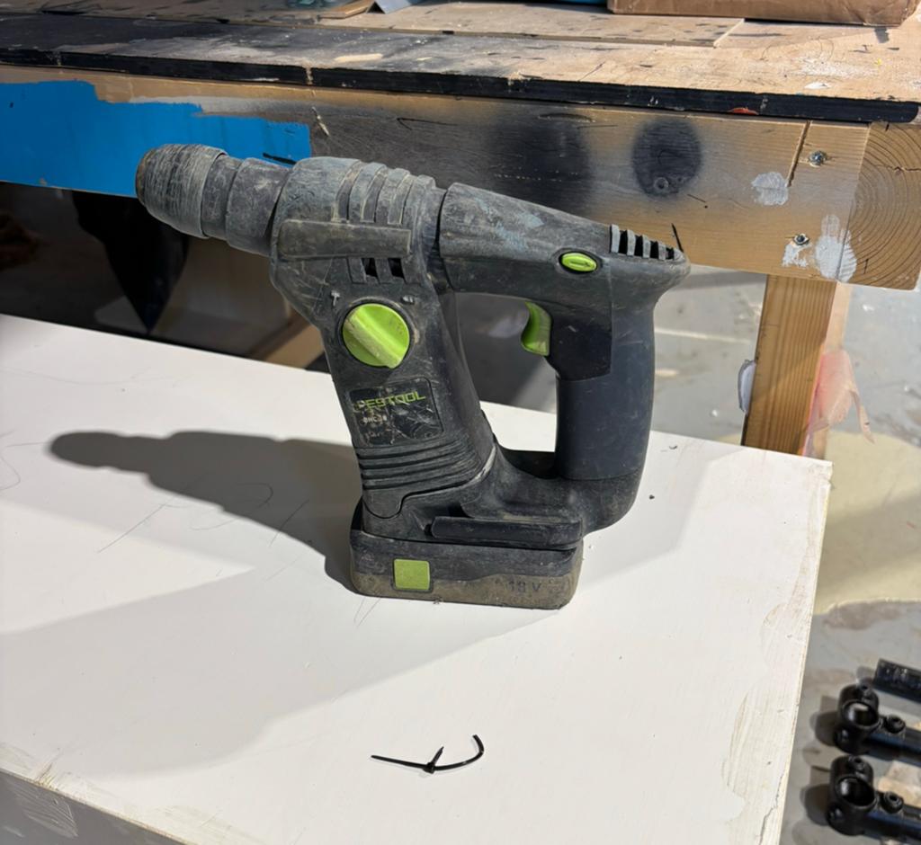 Festool boorhamer (BHC 18), Ophalen of Verzenden, Gebruikt, Boormachine