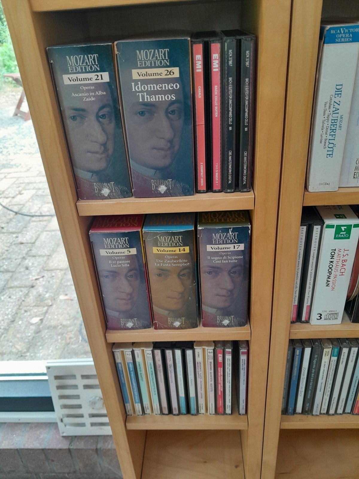 Circa 250 klassieke cd's, Cd's en Dvd's, Ophalen, Classicisme, Zo goed als nieuw, Overige typen