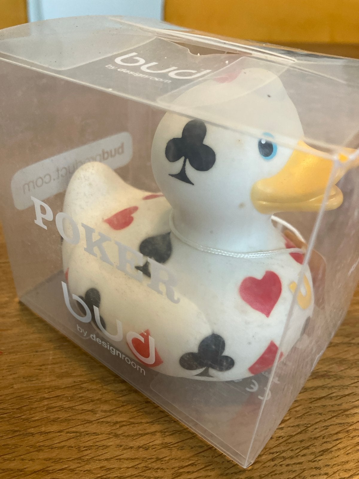 Collector's Item originele luxery Poker Bud badeend nieuw, Ophalen of Verzenden, Nieuw