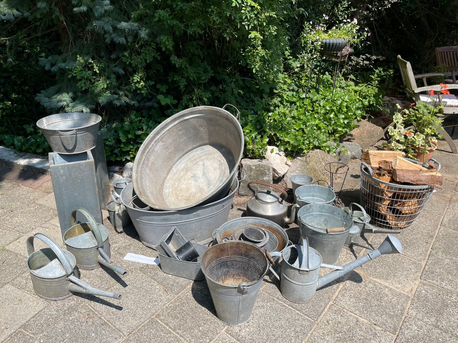 Zinken teil, Ophalen, Zo goed als nieuw, Overige metalen