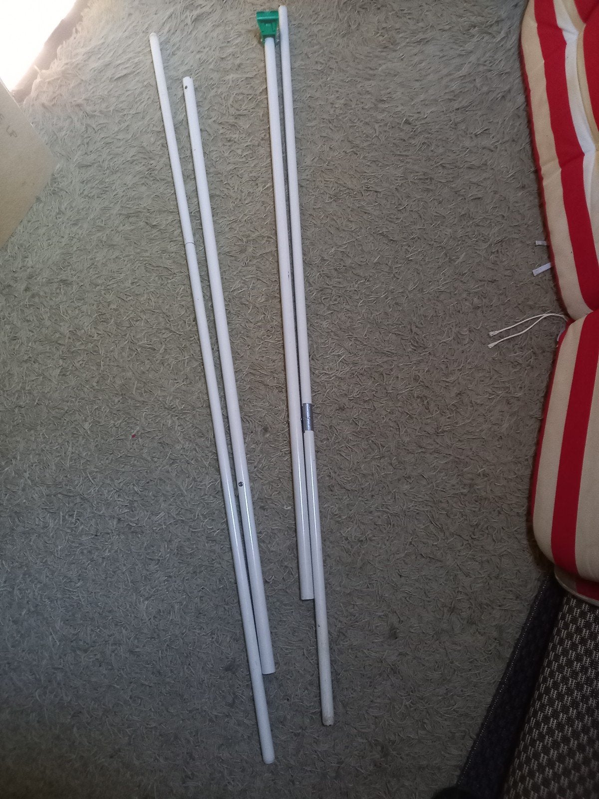 2 sets rafterstangen voor luifel, Ophalen of Verzenden, Gebruikt