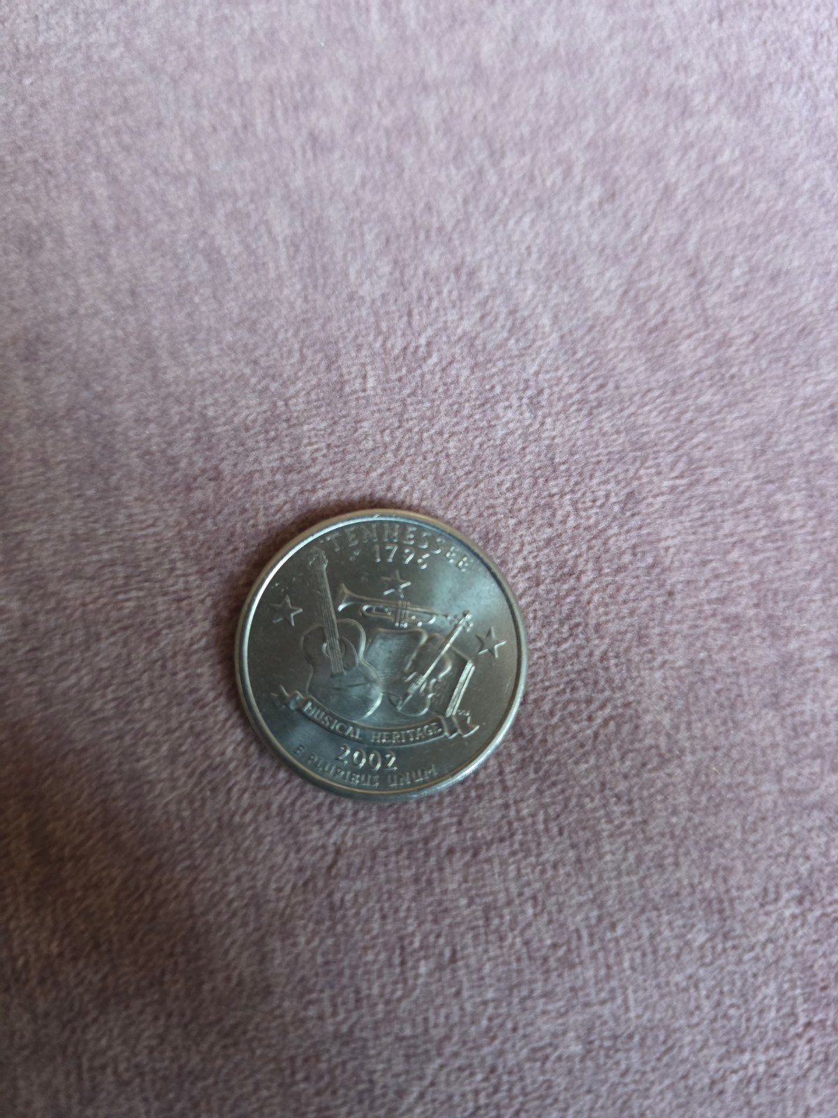 Amerikaanse Quarter Dollar 2002 Tennessee, Postzegels en Munten, Munten | Amerika, Ophalen of Verzenden, Losse munt