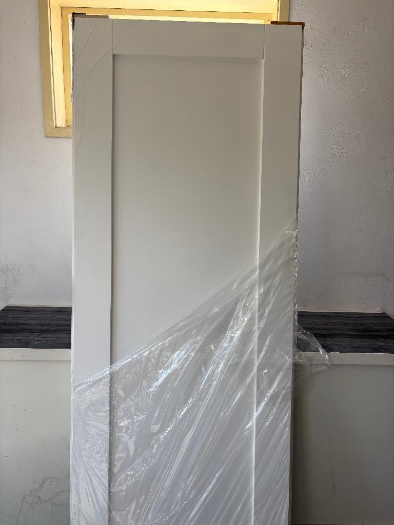 Opdekdeur links 78cm x 201,5cm (zonder deurbeslag), Doe-het-zelf en Verbouw, Deuren en Horren, Ophalen, Minder dan 80 cm, Binnendeur