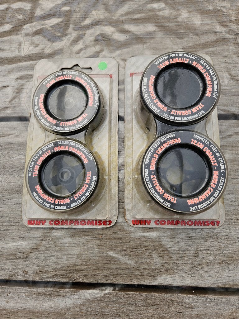 Black Corally Wheels with green dots 1/10, Elektro, Nieuw, Ophalen of Verzenden, Schaal 1:10