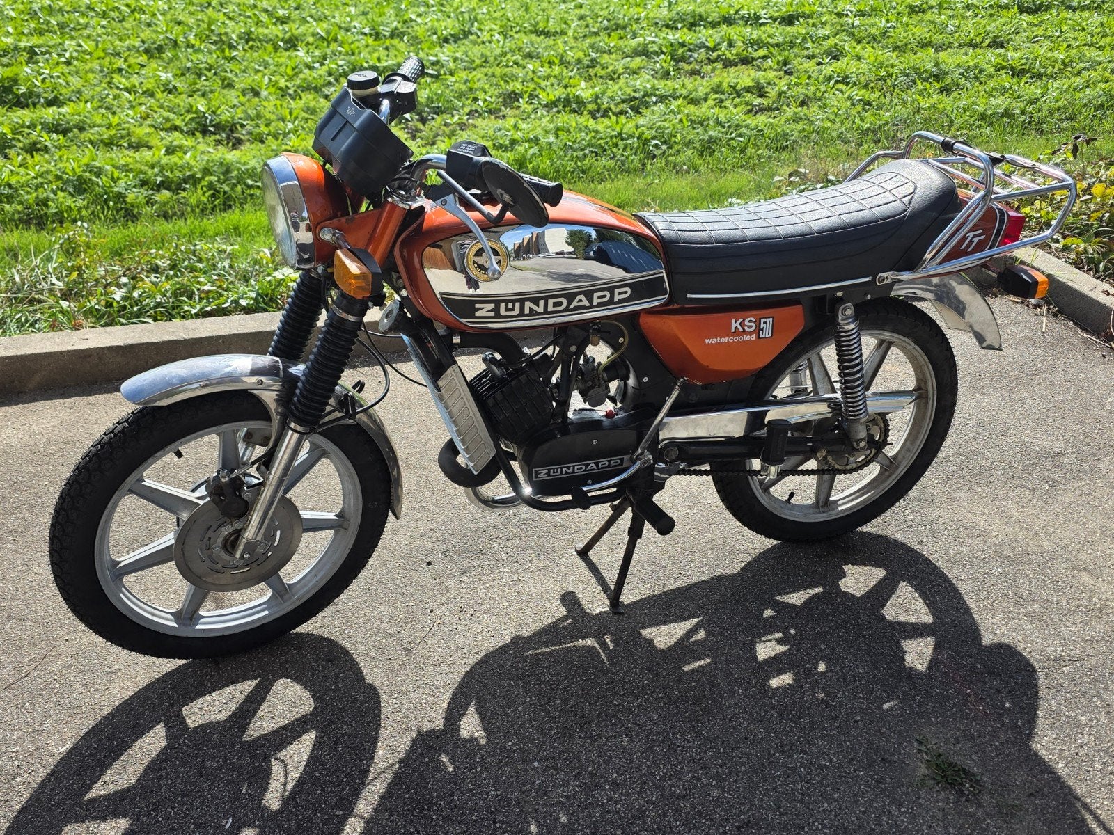 zündapp  ks 50 watercooled, Fietsen en Brommers, Gebruikt, KS50, Ophalen of Verzenden, 50 cc