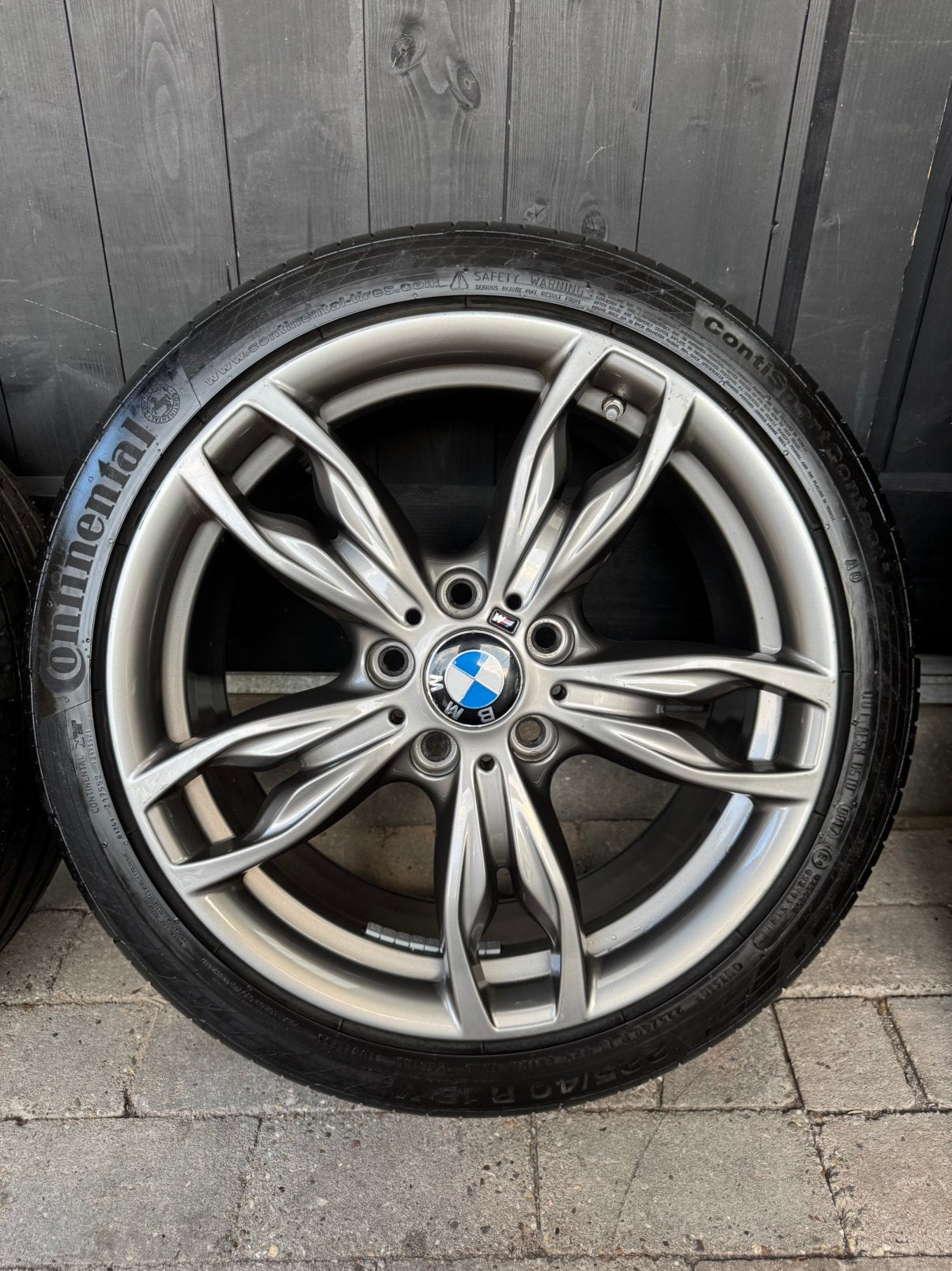 BMW 18 INCH 436M Ferric Grey zomerbanden Continental F2X, Auto-onderdelen, Banden en Velgen, 18 inch, Banden en Velgen, Ophalen of Verzenden