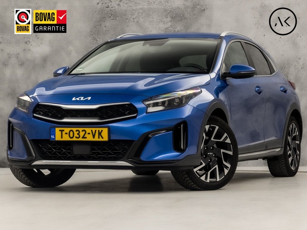 Kia Xceed 1.6 GDi PHEV DynamicPlusLine 141Pk Automaat (APPLE, Auto's, Kia, Gebruikt, Blauw, Leder en Stof, Plug-in hybride