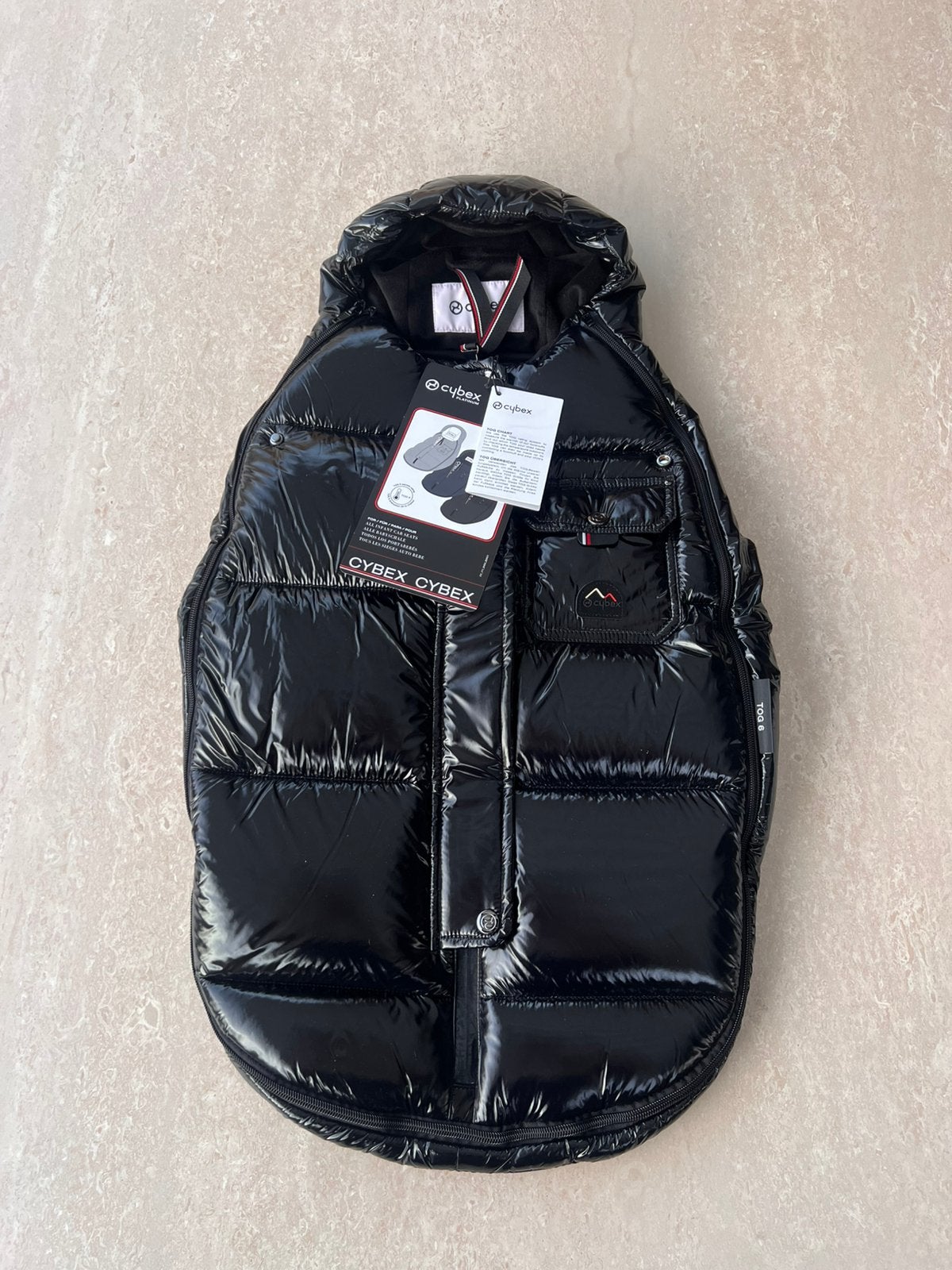 CYBEX NIEUW! Winter voetenzak | Footmuff Mini Deep Black, Ophalen, Zo goed als nieuw