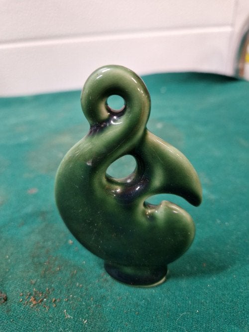 beeld groen sculptuur, Verzamelen, Ophalen of Verzenden