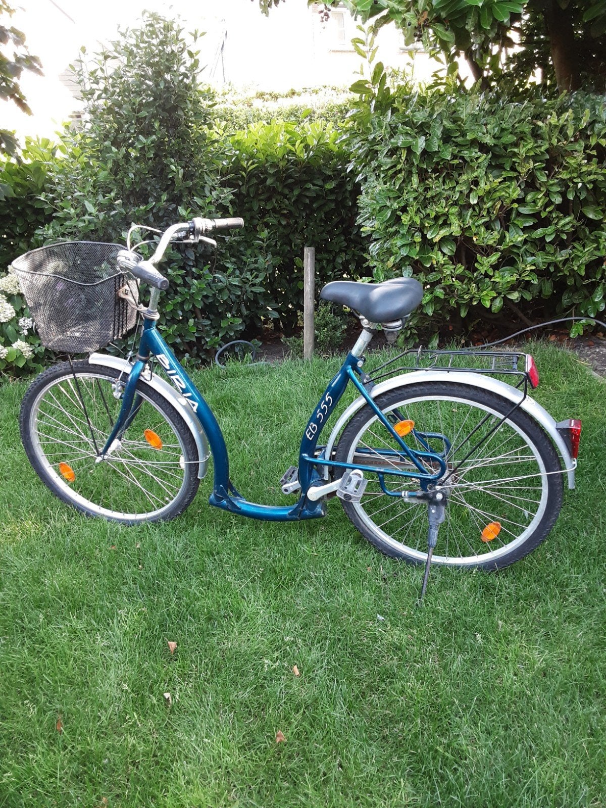 Biria damesfiets met lage instap. Terugtraprem,  1 handrem., Ophalen, Gebruikt, Staal, Overige typen