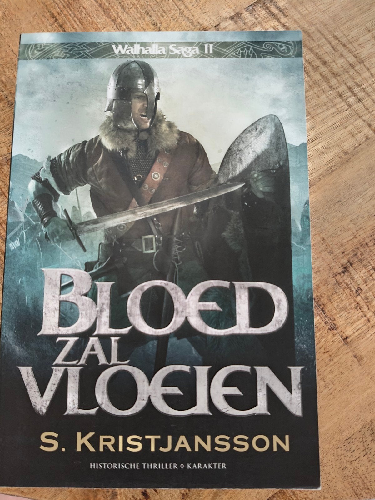 Bloed Zal Vloeien - Walhalla Saga II - S. Kristjansson, Ophalen of Verzenden, Zo goed als nieuw, S. Kristjansson, Europa overig