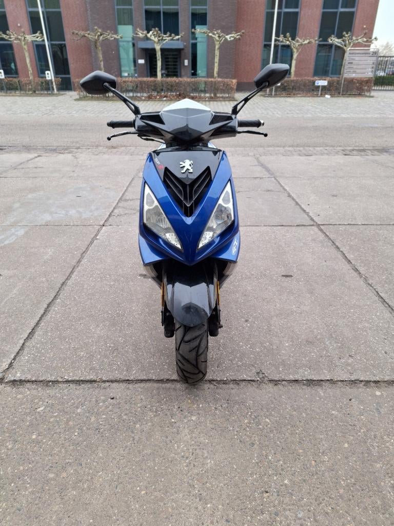 Peugeot Speedfight 3 (2010) 4t – blauwe plaat, Fietsen en Brommers, Scooters | Peugeot, Ophalen, Gebruikt, Benzine, Speedfight