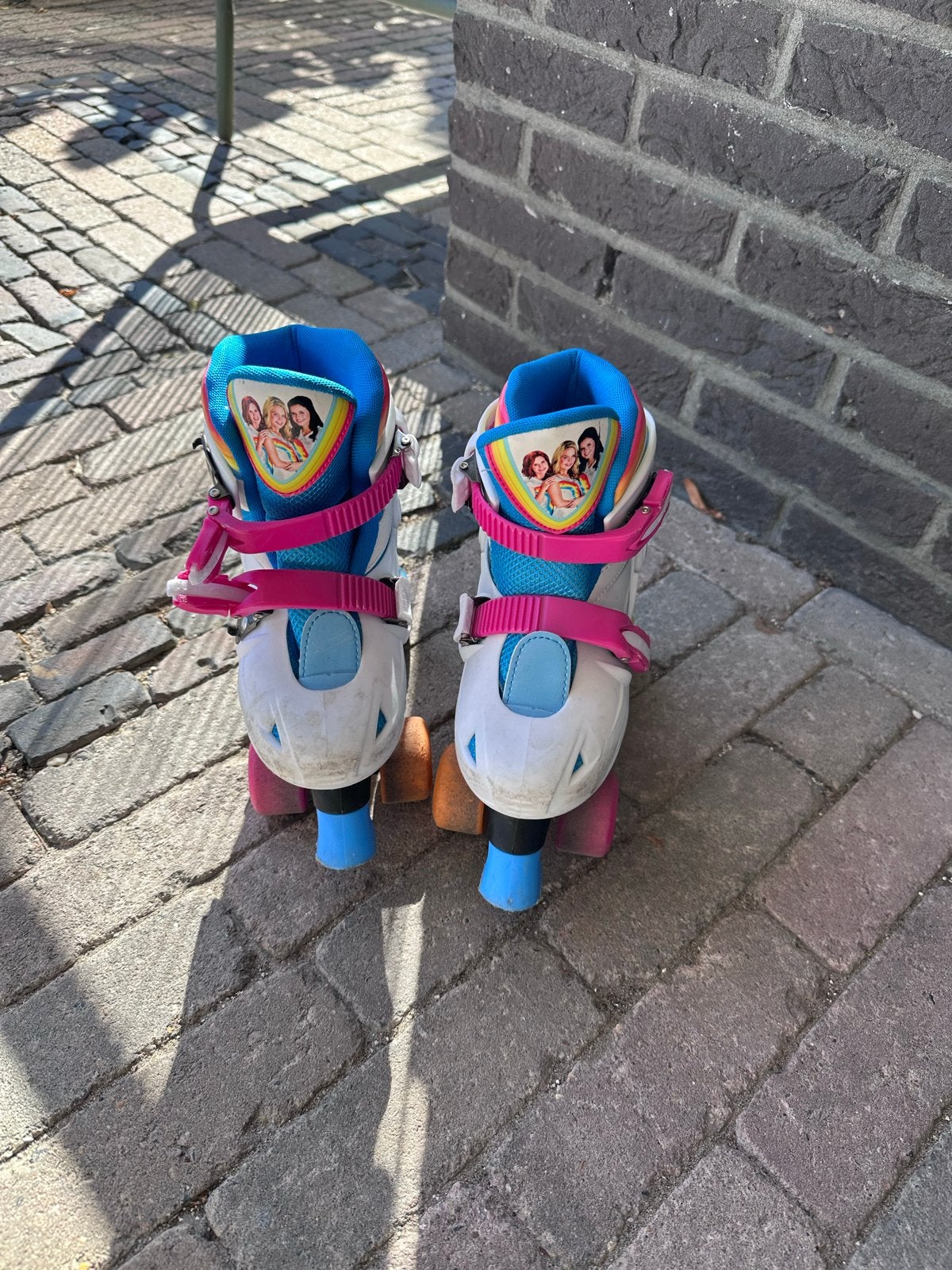 K3 rolschaatsen - Verstelbaar en kleurrijk, Ophalen of Verzenden, Verstelbaar, Gebruikt, Kinderen