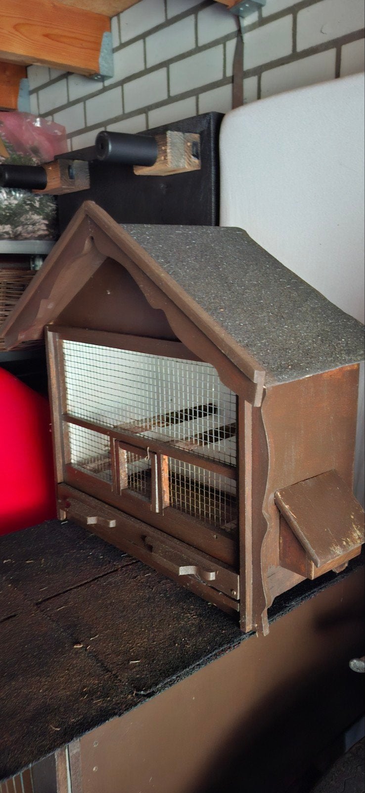Mooie vogelkooi voor kanaries of vinken of wat je maar wil, Ophalen of Verzenden, Zo goed als nieuw, Metaal, Vogelkooi