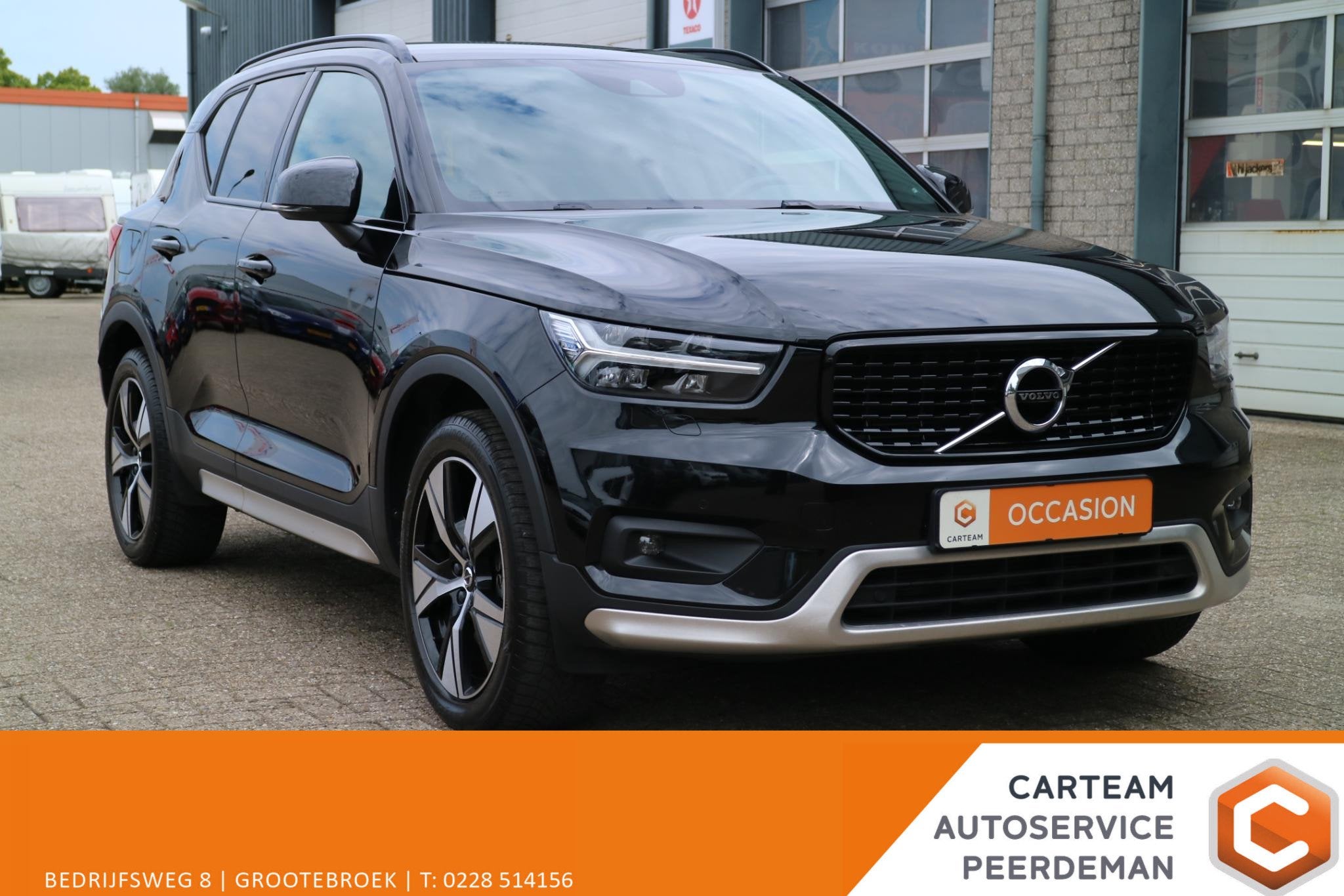 Volvo XC40 1.5 T5 Recharge R-Design | PHEV | Trekhaak | Came, Auto's, Euro 6, 1712 kg, Zwart, Hybride Elektrisch/Benzine
