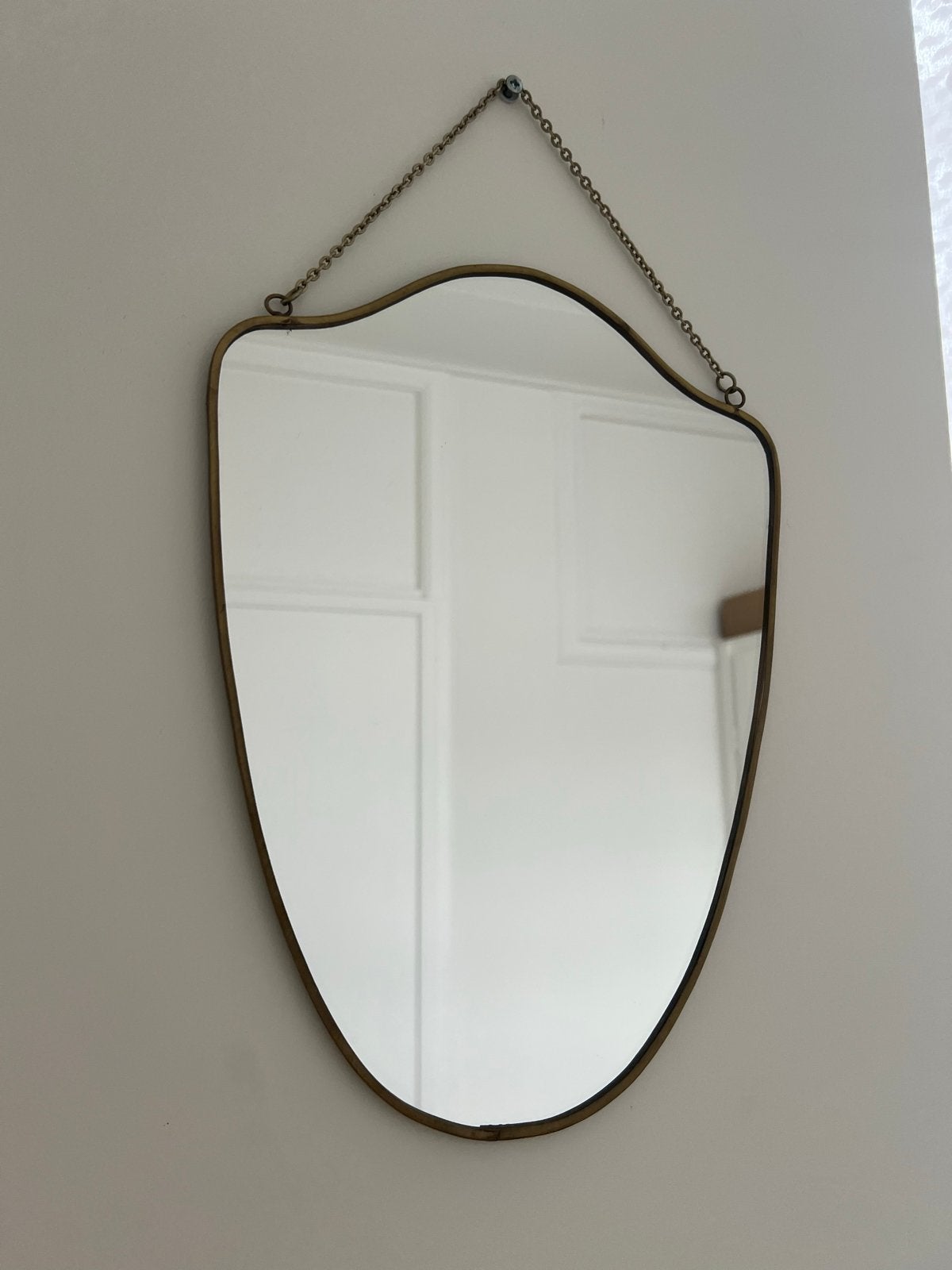 Leuke vintage-achtige spiegel van H&M Home, Huis en Inrichting, Ophalen, Minder dan 50 cm, Zo goed als nieuw, Minder dan 100 cm