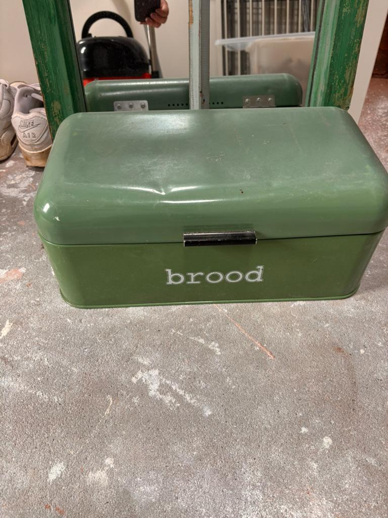 Ouderwetse broodbak, Antiek en Kunst, Antiek | Emaille, Ophalen