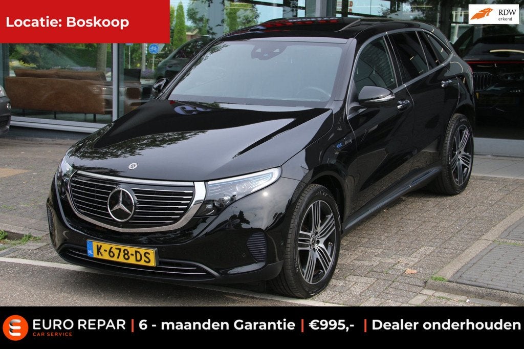 Mercedes-Benz EQC 400 4MATIC Business Solution Luxury 80 kWh, Auto's, Mercedes-Benz, Automatische klimaatregeling, 80 kWh, 1333 min