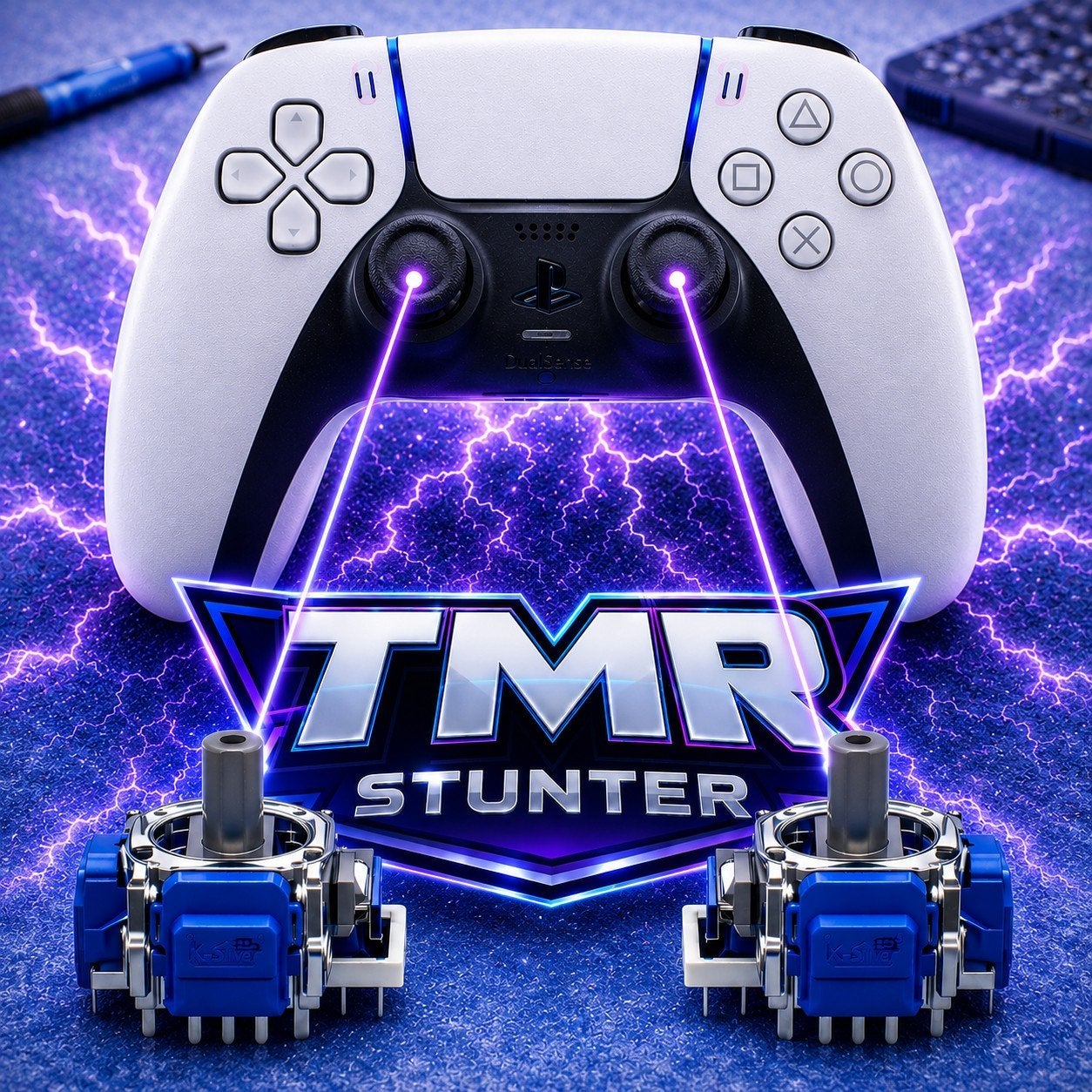 NOOIT MEER STICK DRIFT | HALL-EFFECT TMR | DUALSENSE (EDGE)