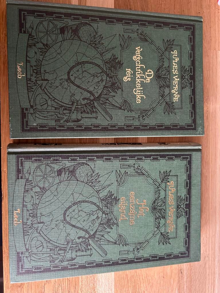 Jules Verne - De Verschrikkelijke Reis & Het Ganzeneiland, Ophalen of Verzenden, Zo goed als nieuw, Europa overig