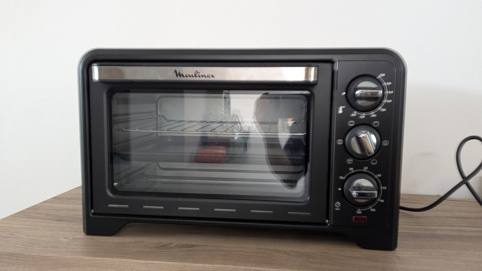 Moulinex Optimo Mini Oven, Overige typen, Ophalen, Zo goed als nieuw, Zwart
